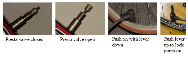 pump up presta valve